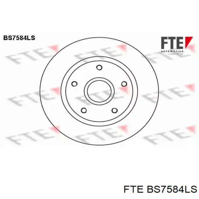 BS7584LS FTE Дисковый тормоз