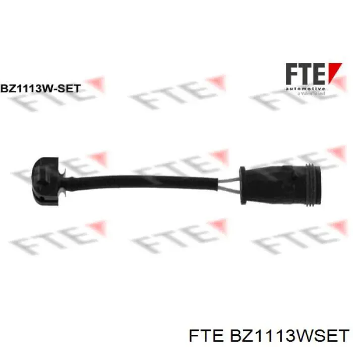 BZ1113W-SET FTE датчик износа тормозных колодок передний