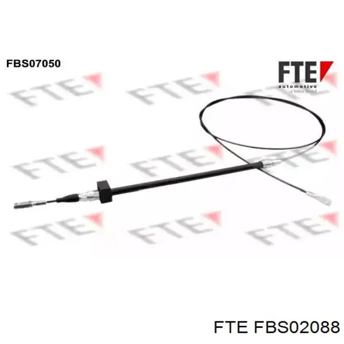 Задний трос ручника FBS02088 FTE