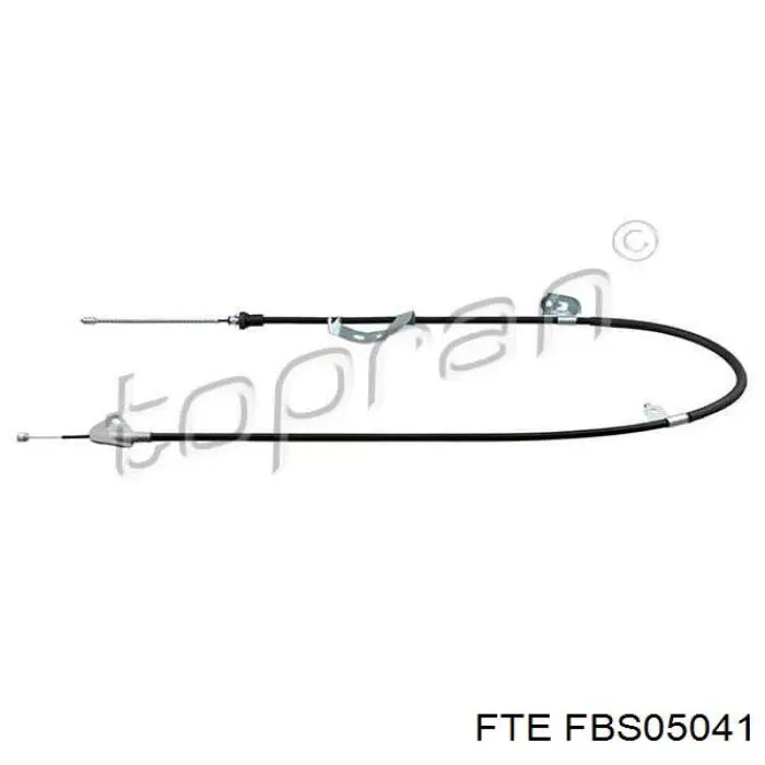 Трос ручника FBS05041 FTE