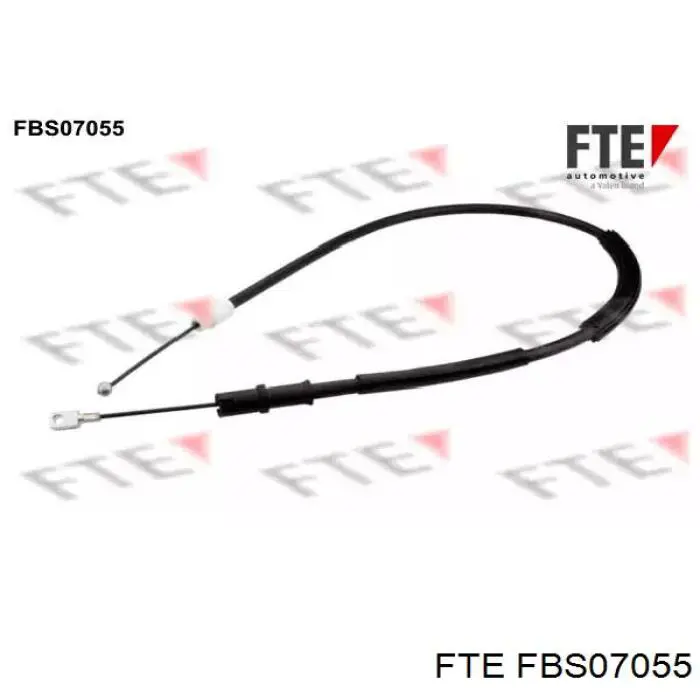 FBS07055 FTE cabo do freio de estacionamento traseiro direito