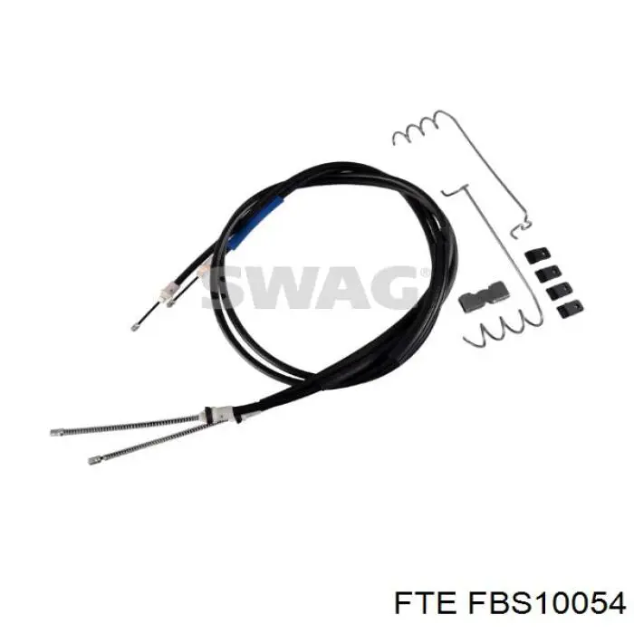 Задний трос ручника FBS10054 FTE