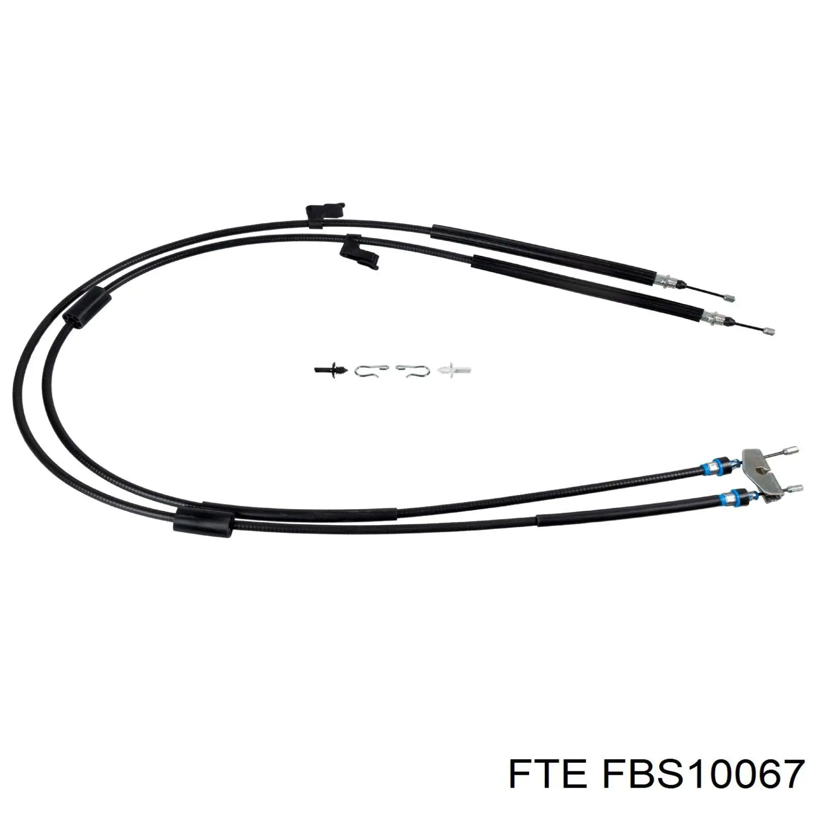 Задний трос ручника FBS10067 FTE