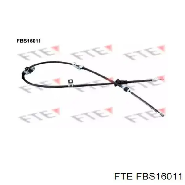 FBS16011 FTE трос ручного тормоза задний правый