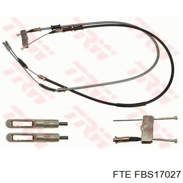 Задний трос ручника FBS17027 FTE