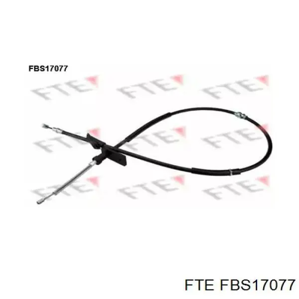 Задний правый трос ручника FBS17077 FTE