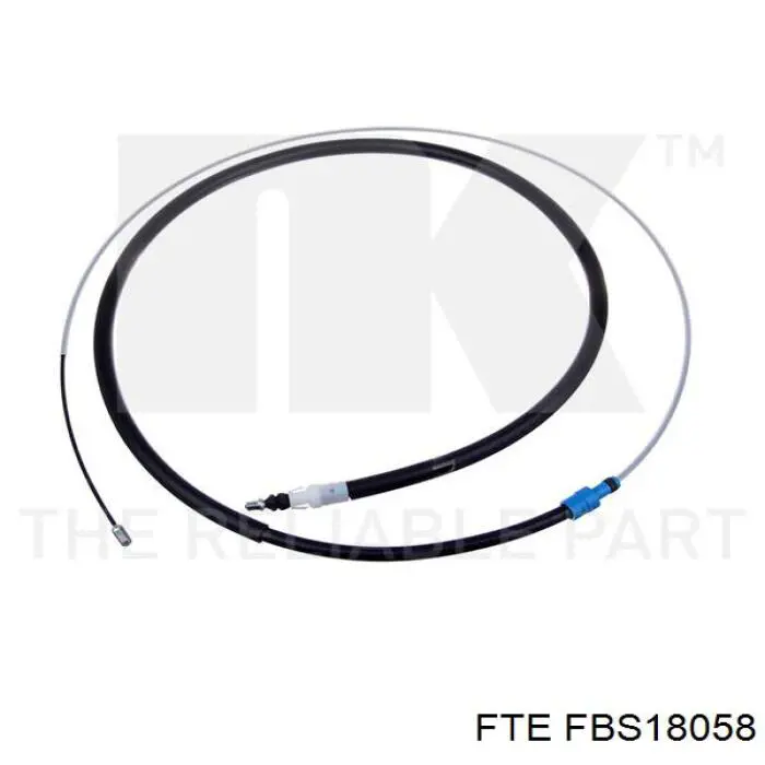 Задний трос ручника FBS18058 FTE