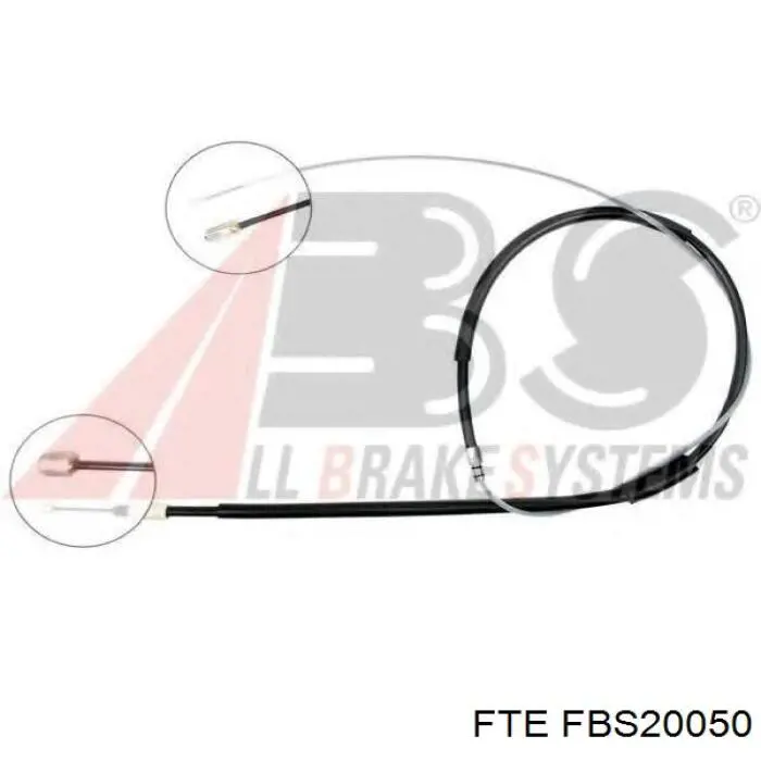 Задний трос ручника FBS20050 FTE