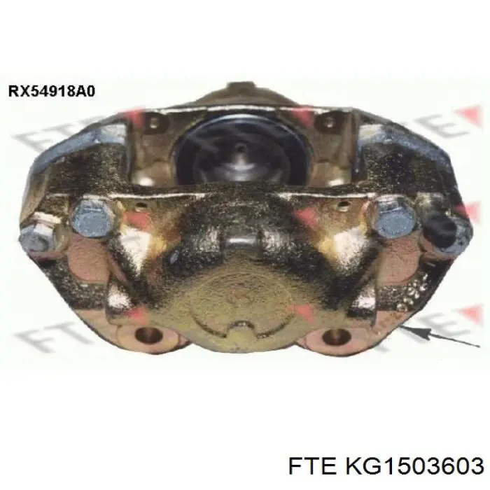 Главный цилиндр сцепления KG1503603 FTE