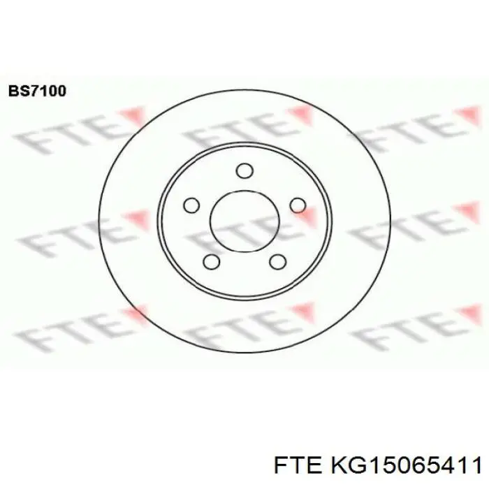 Купить KG15065411 FTE Главный цилиндр сцепления