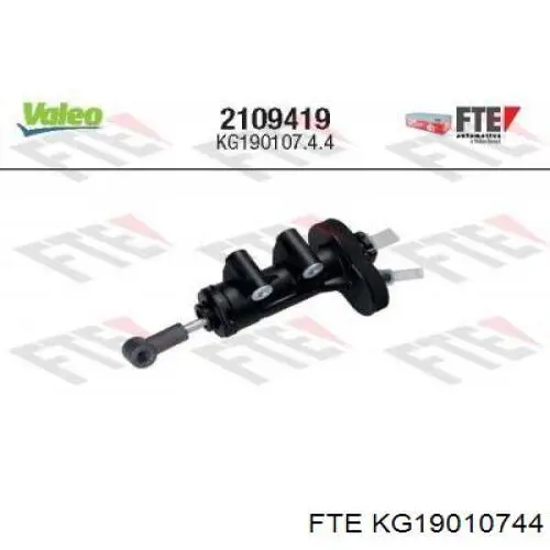 Главный цилиндр сцепления KG19010744 FTE