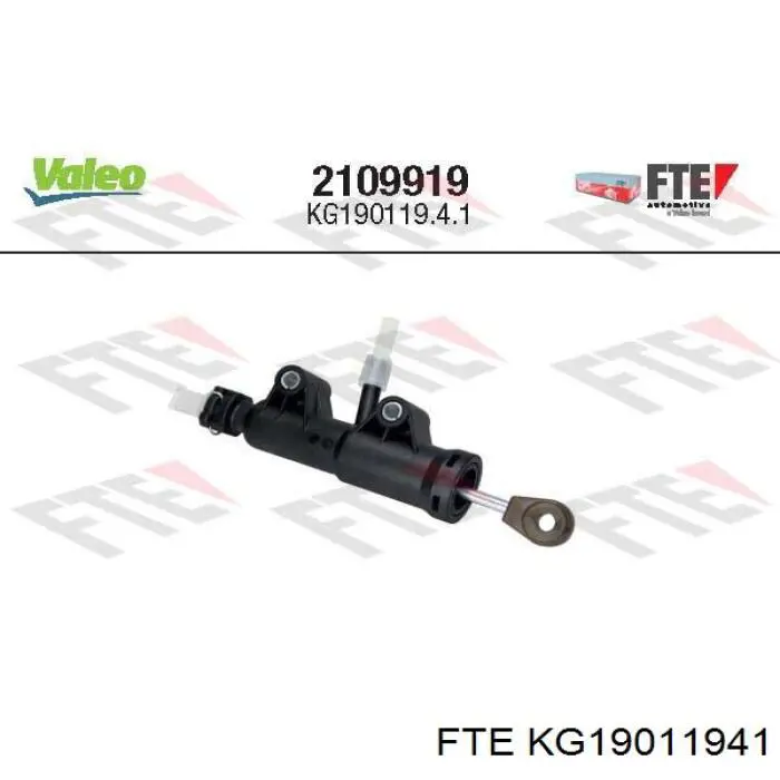 Купить KG19011941 FTE Главный цилиндр сцепления