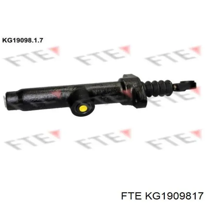 Главный цилиндр сцепления KG1909817 FTE