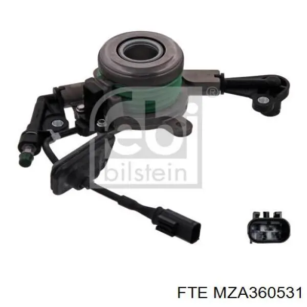 MZA360531 FTE cilindro de trabalho de embraiagem montado com rolamento de desengate
