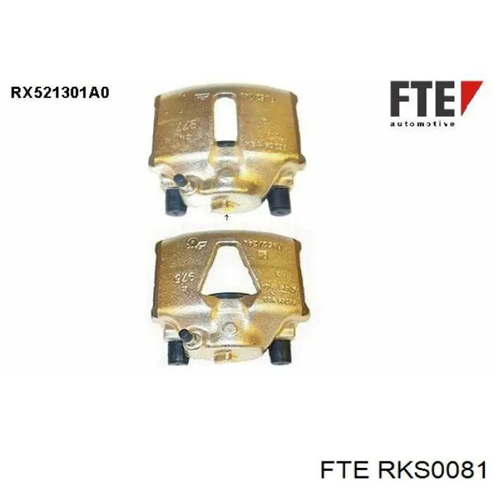 Ремкомплект тормозного суппорта переднего FTE RKS0081