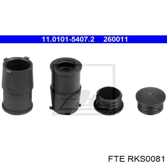 RKS0081 FTE ремкомплект суппорта тормозного переднего