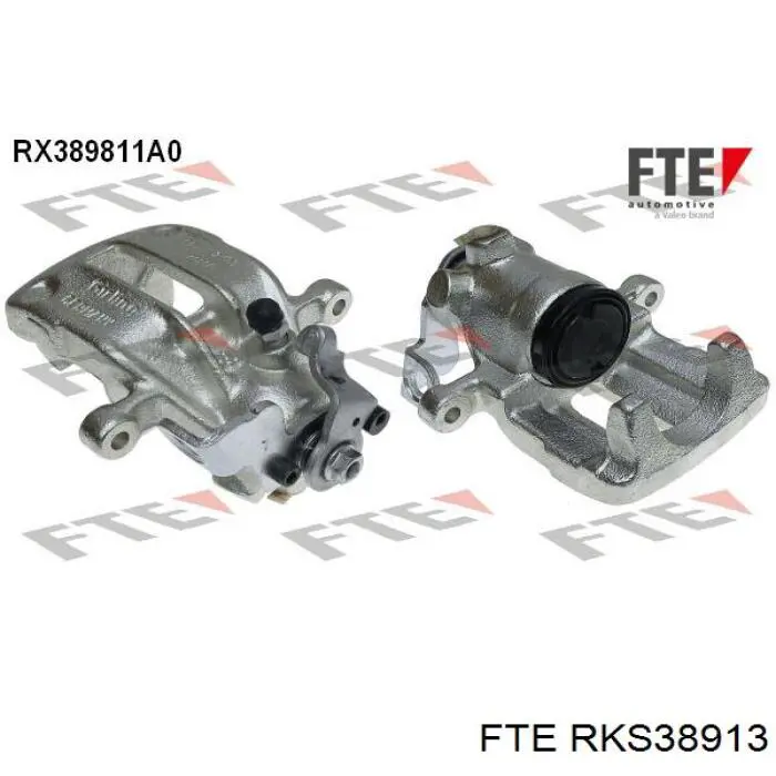 RKS38913 FTE Ремкомплект заднего тормозного суппорта