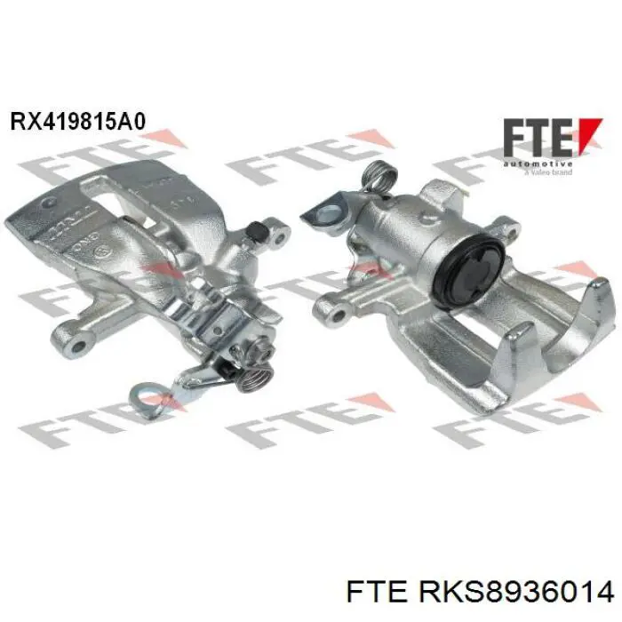 Скоба тормозного суппорта заднего RKS8936014 FTE