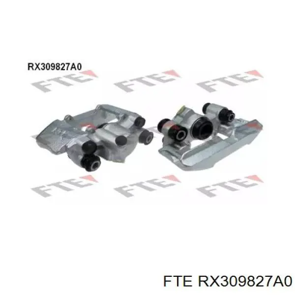 RX309827A0 FTE суппорт тормозной задний правый