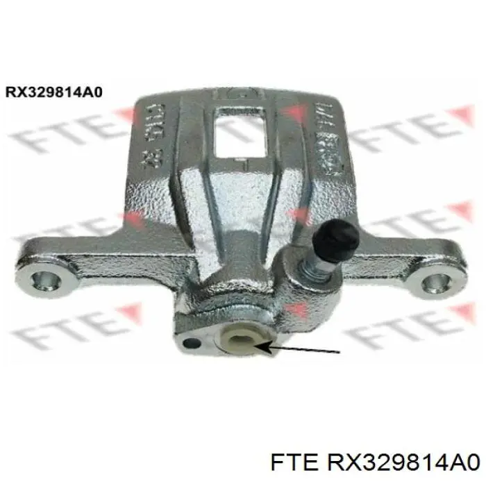 820205 Maxgear Тормозной суппорт задний левый