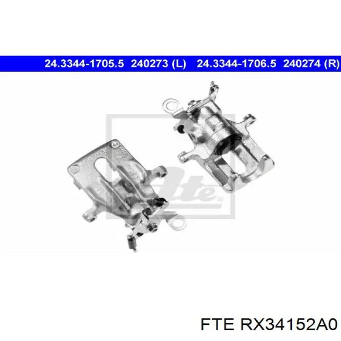 Купить RX34152A0 FTE Суппорт задний левый