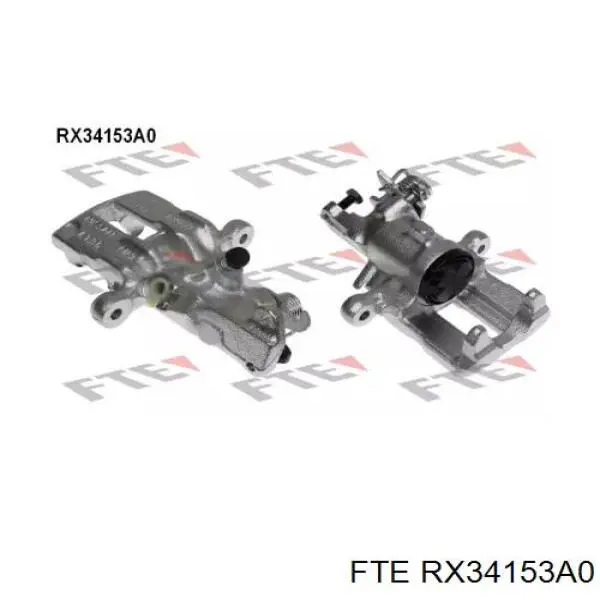 Суппорт тормозной задний левый RX34153A0 FTE