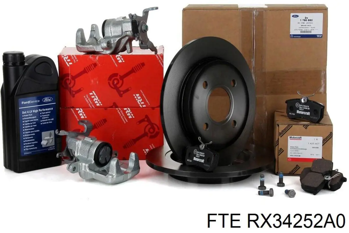 Суппорт задний правый RX34252A0 FTE