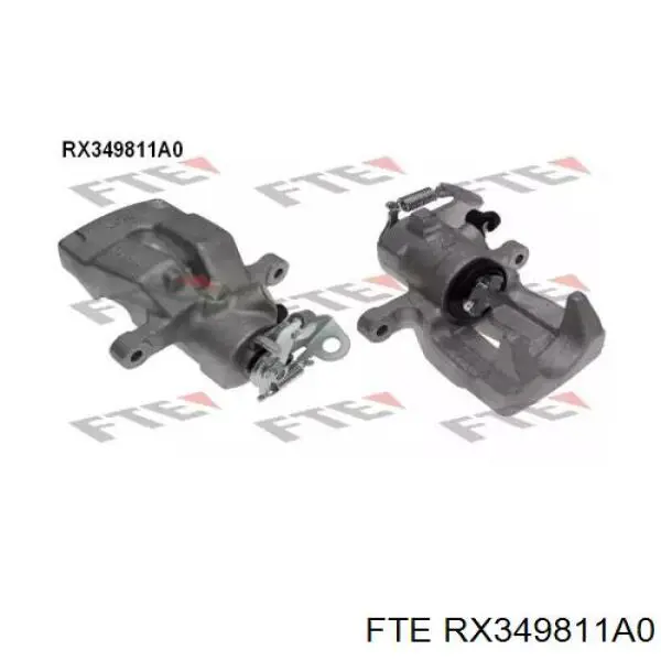 Суппорт тормозной задний левый RX349811A0 FTE