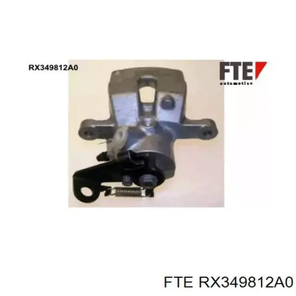 RX349812A0 FTE суппорт тормозной задний правый