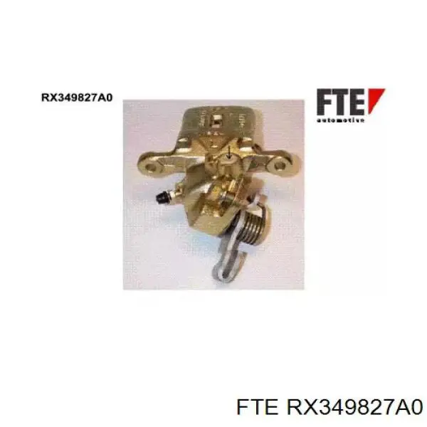 RX349827A0 FTE суппорт тормозной задний левый