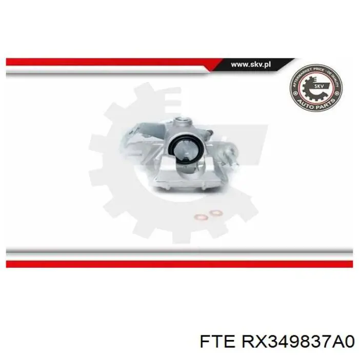 Задний левый суппорт Opel 5542001 цена, от 48.44 USD