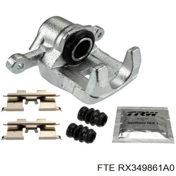 Задний левый суппорт FTE RX349861A0 цена, от 30.70 USD