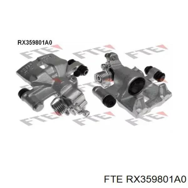 Суппорт тормозной задний левый RX359801A0 FTE