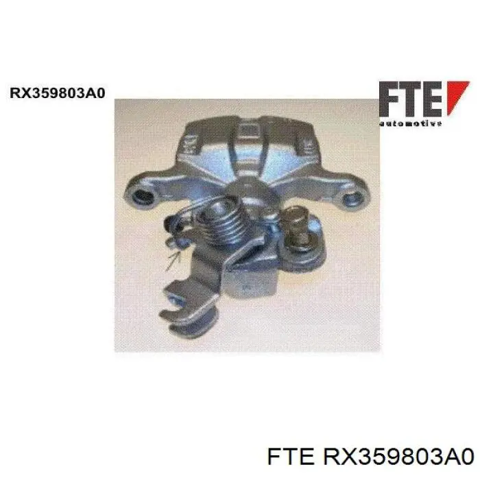 RX359803A0 FTE суппорт тормозной задний левый