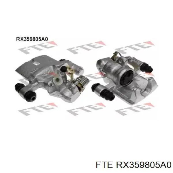 RX359805A0 FTE суппорт тормозной задний левый