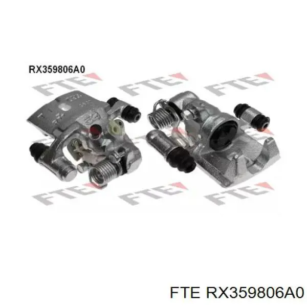 Суппорт тормозной задний правый RX359806A0 FTE