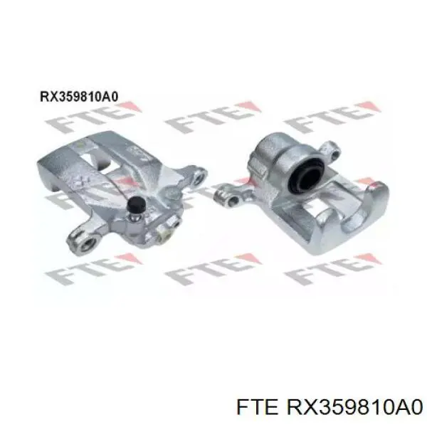 Суппорт тормозной задний правый RX359810A0 FTE