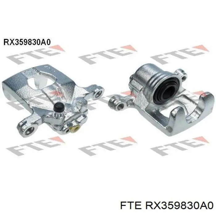 Суппорт тормозной задний правый RX359830A0 FTE