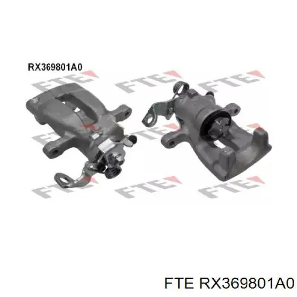 Суппорт тормозной задний правый RX369801A0 FTE