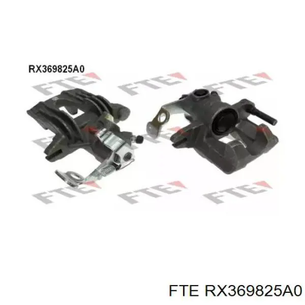 RX369825A0 FTE Тормозной суппорт задний левый
