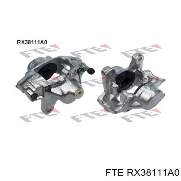 RX38111A0 FTE суппорт тормозной задний левый