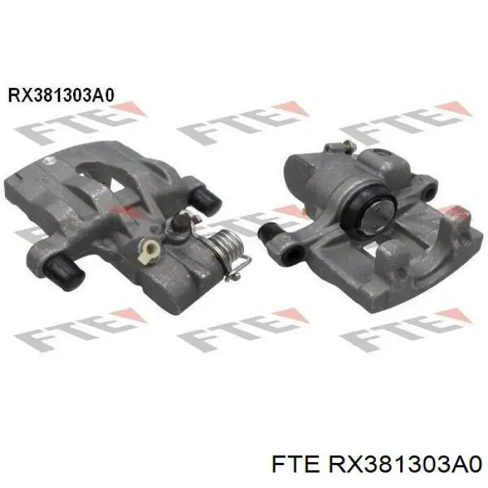 Суппорт тормозной задний левый RX381303A0 FTE