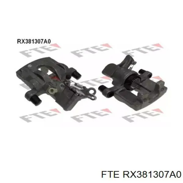 RX381307A0 FTE суппорт тормозной задний левый