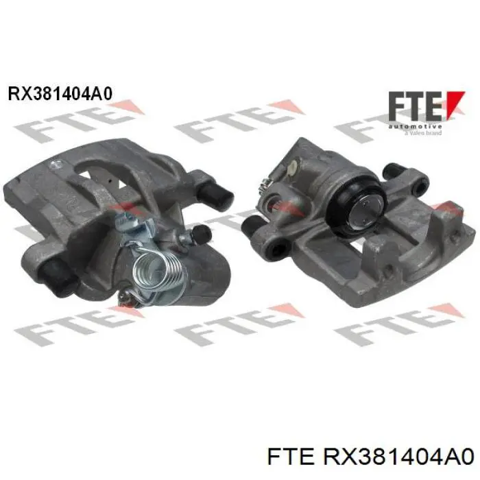 Тормозной суппорт правый задний FTE RX381404A0 цена, от 68.49 USD