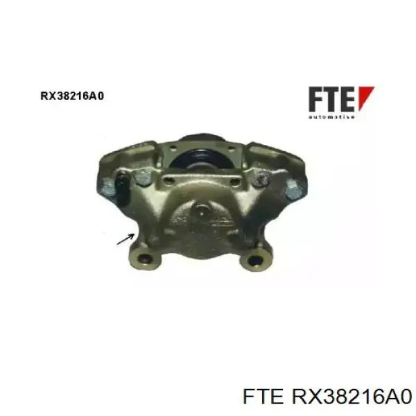 Суппорт тормозной задний правый RX38216A0 FTE