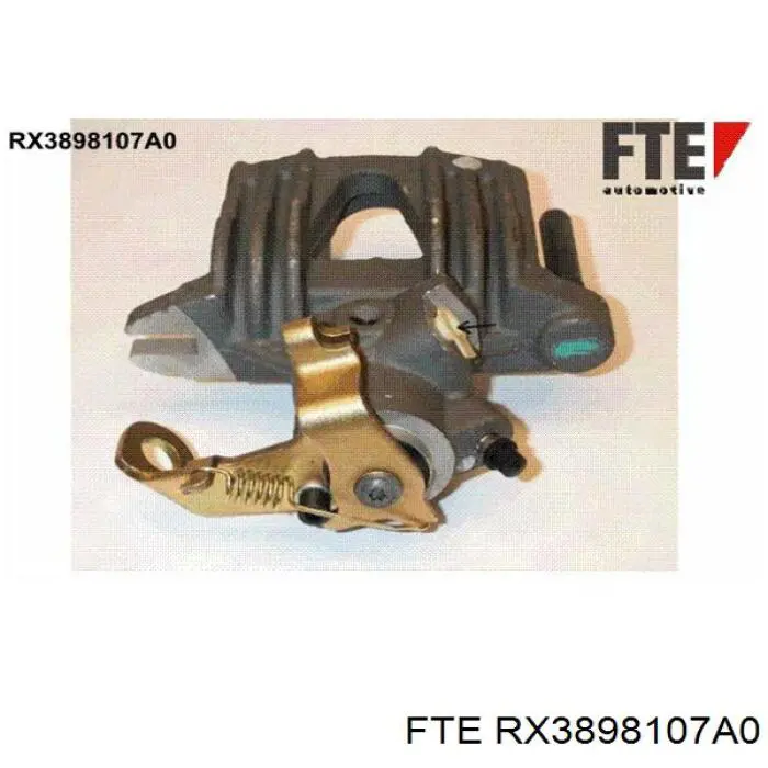 RX3898107A0 FTE суппорт тормозной задний левый