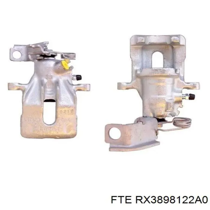 RX3898122A0 FTE суппорт тормозной задний правый