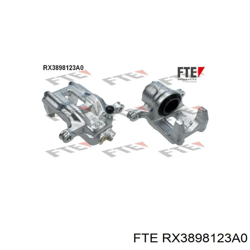 Суппорт тормозной задний левый RX3898123A0 FTE