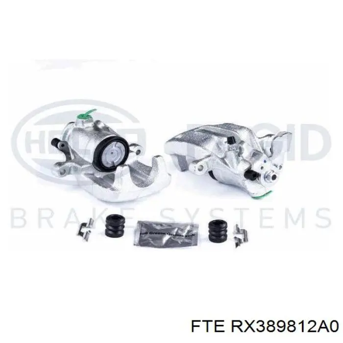 Тормозной суппорт правый задний FTE RX389812A0 цена, от 60.74 USD