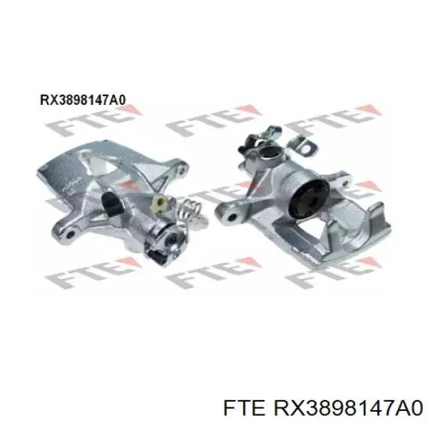 RX3898147A0 FTE суппорт тормозной задний левый